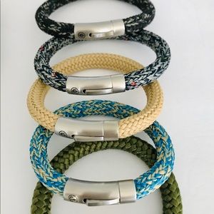 Bracelets. Leather And Rope. Clearance Collection